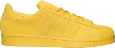 Adidas Men's Superstar Mono Suede Casual Shoes | Equipment Yellow/Equipment Yellow